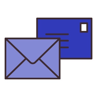 A mail icon.